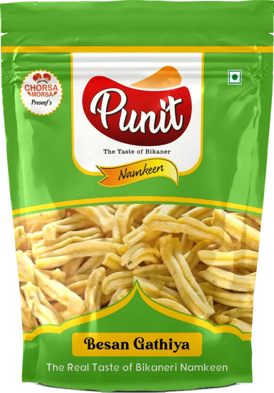 The Besan Gathiya packet